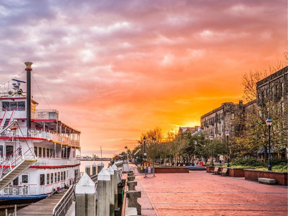 Apartament Broughton Retreat Savannah Zewnętrze zdjęcie